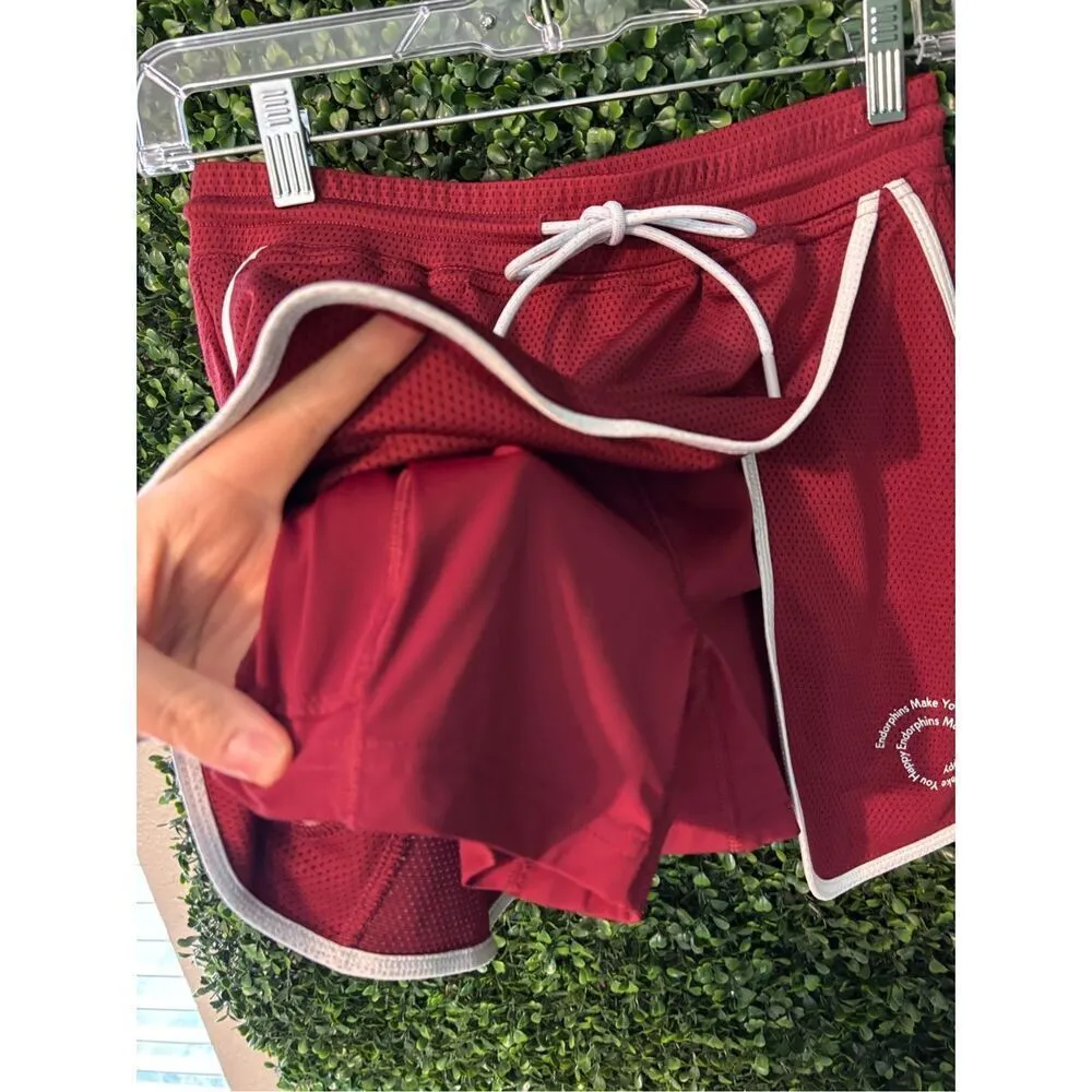 Outdoor Voices RecMesh Skirt Skort in Boysenberry Sz XS NWT - Image 5