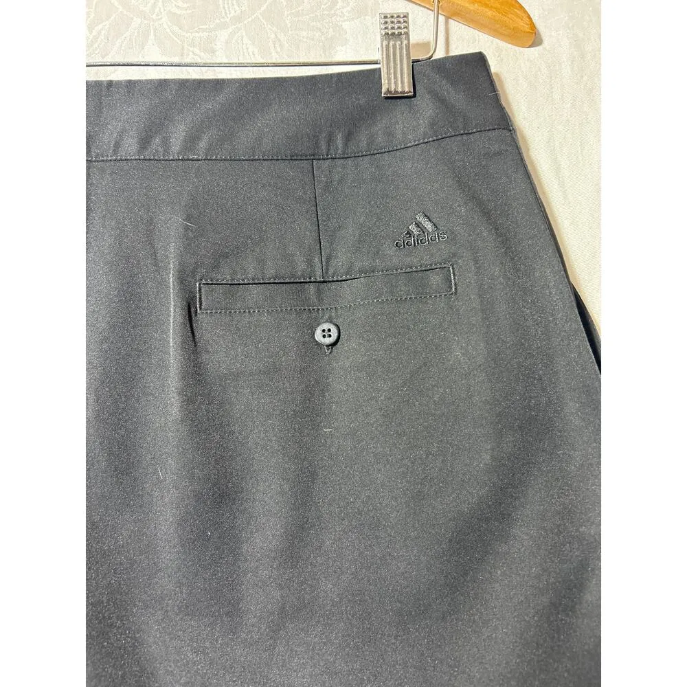 Adidas Skort 12 Black Climacool Pockets Side Zip Shorts Skirt Tennis Pickleball - Image 8