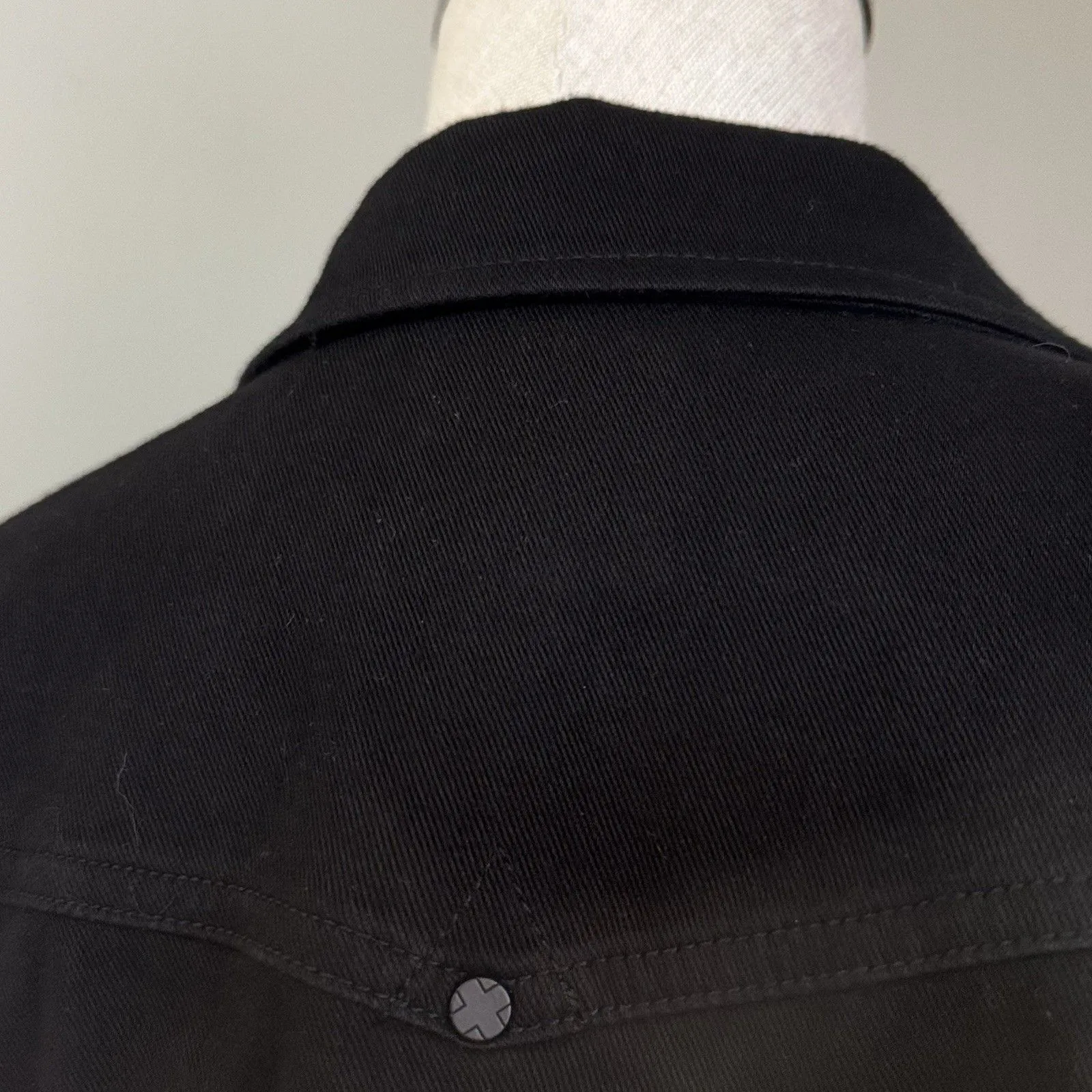 Liverpool Los Angeles Women's Kolten Denim Jacket Black L NWT Western Stretch Size L - Image 11