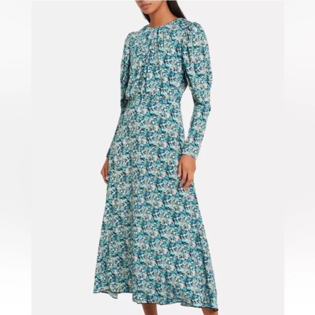 ROTATE BIRGER CHRISTENSEN No. 57 ReRunner Open Back Dress in‎ Blue size us 8 - Image 5