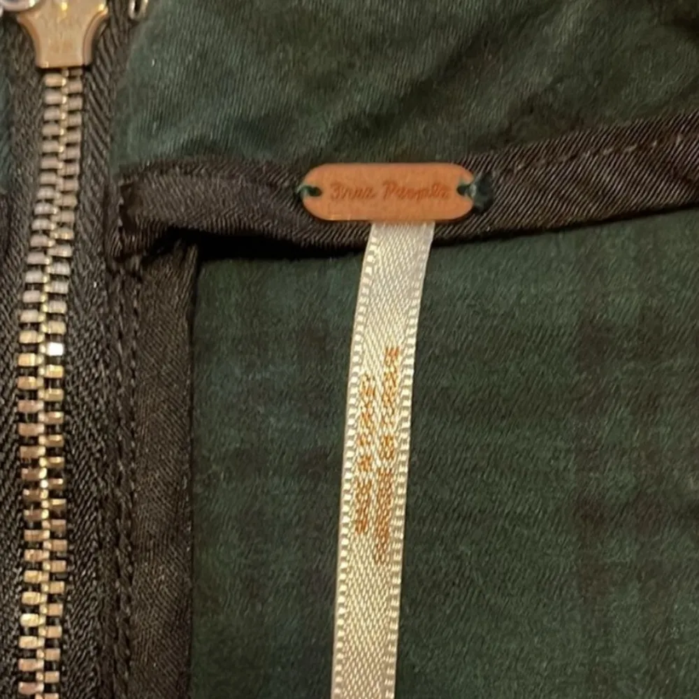 Free People - Modern Femme Mini Skirt in Dark Green and blue plaid - Image 7