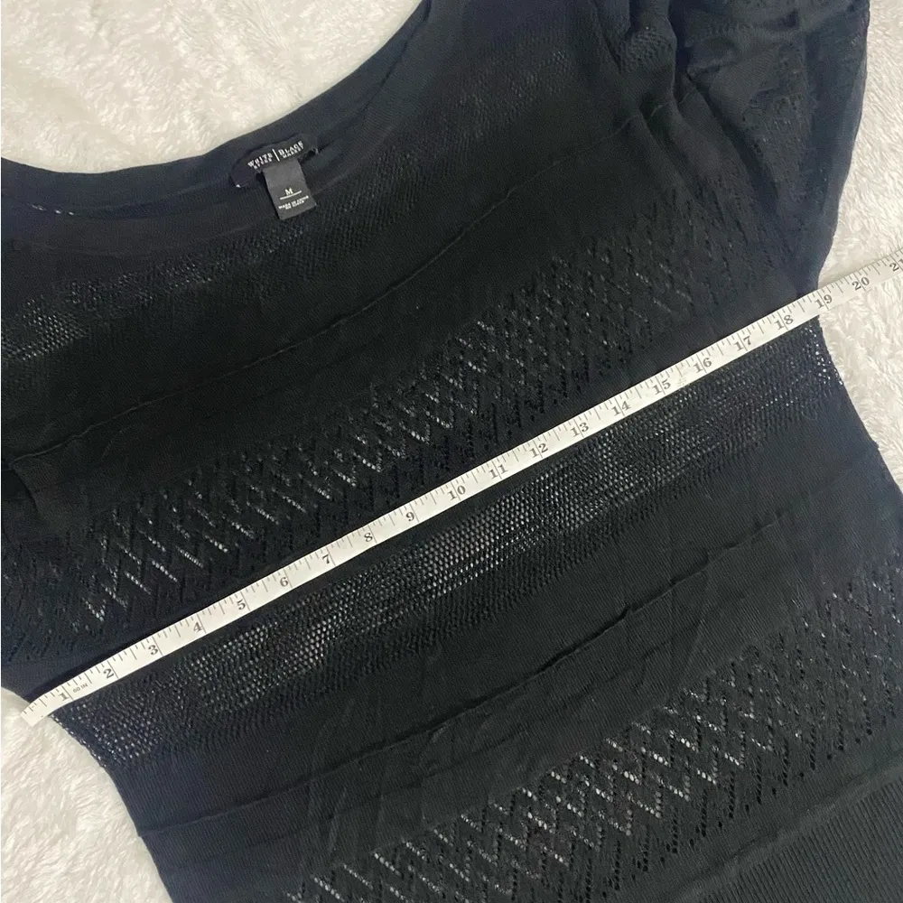  White House Black Market Sweater Women's Size Medium - Image 8