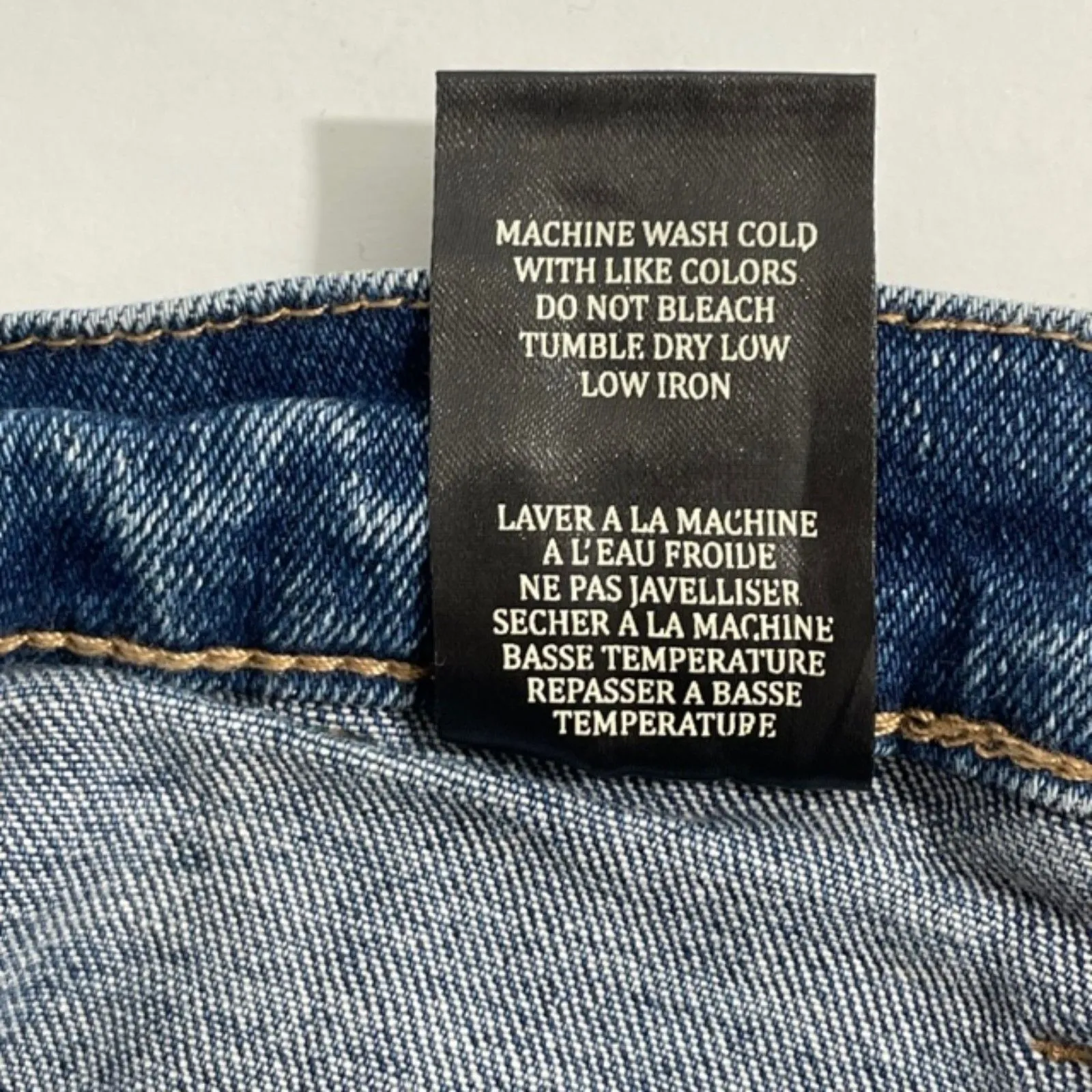 NWT Blank NYC Utility Carpenter Jeans Size 25 Cropped Straight Leg‎ Denim Blue - Image 7