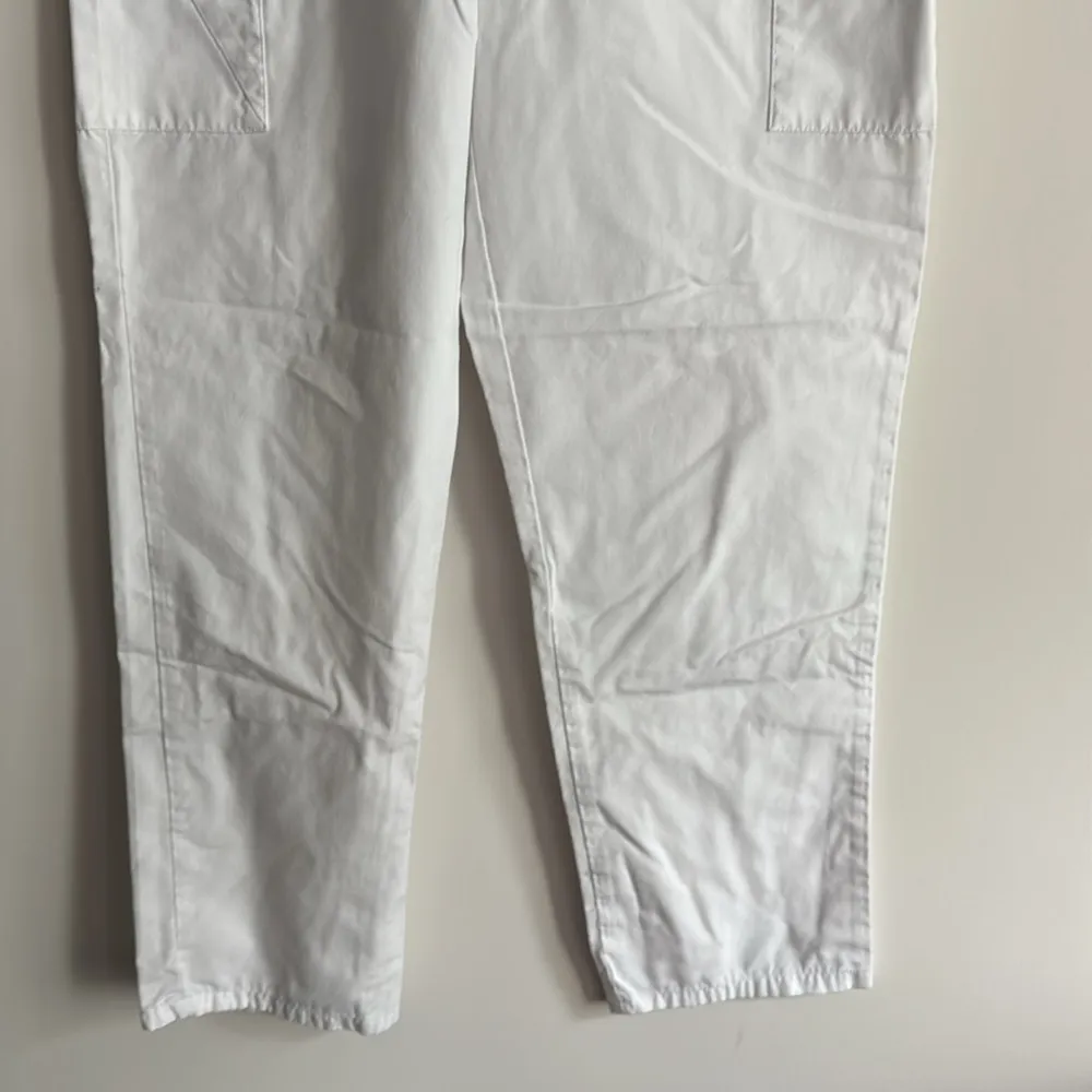 Cherokee White Scrub Pants Size S/M - Image 4