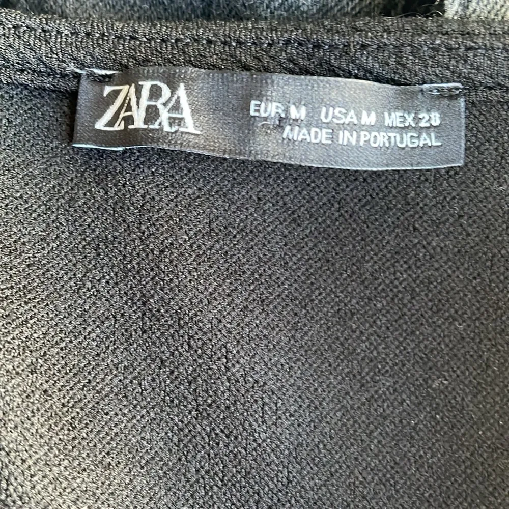 Zara Geometric Aztec Printed Embroidered Tunic Shirt Dress - Image 5