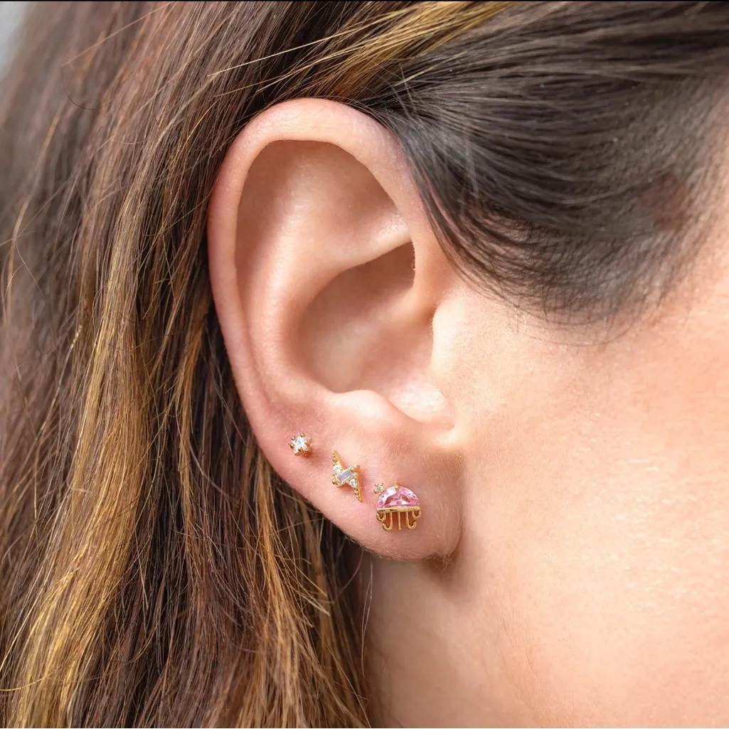 Girls Crew Teeniest & Brightest Star 1 Earring/Nose piercing - Image 2
