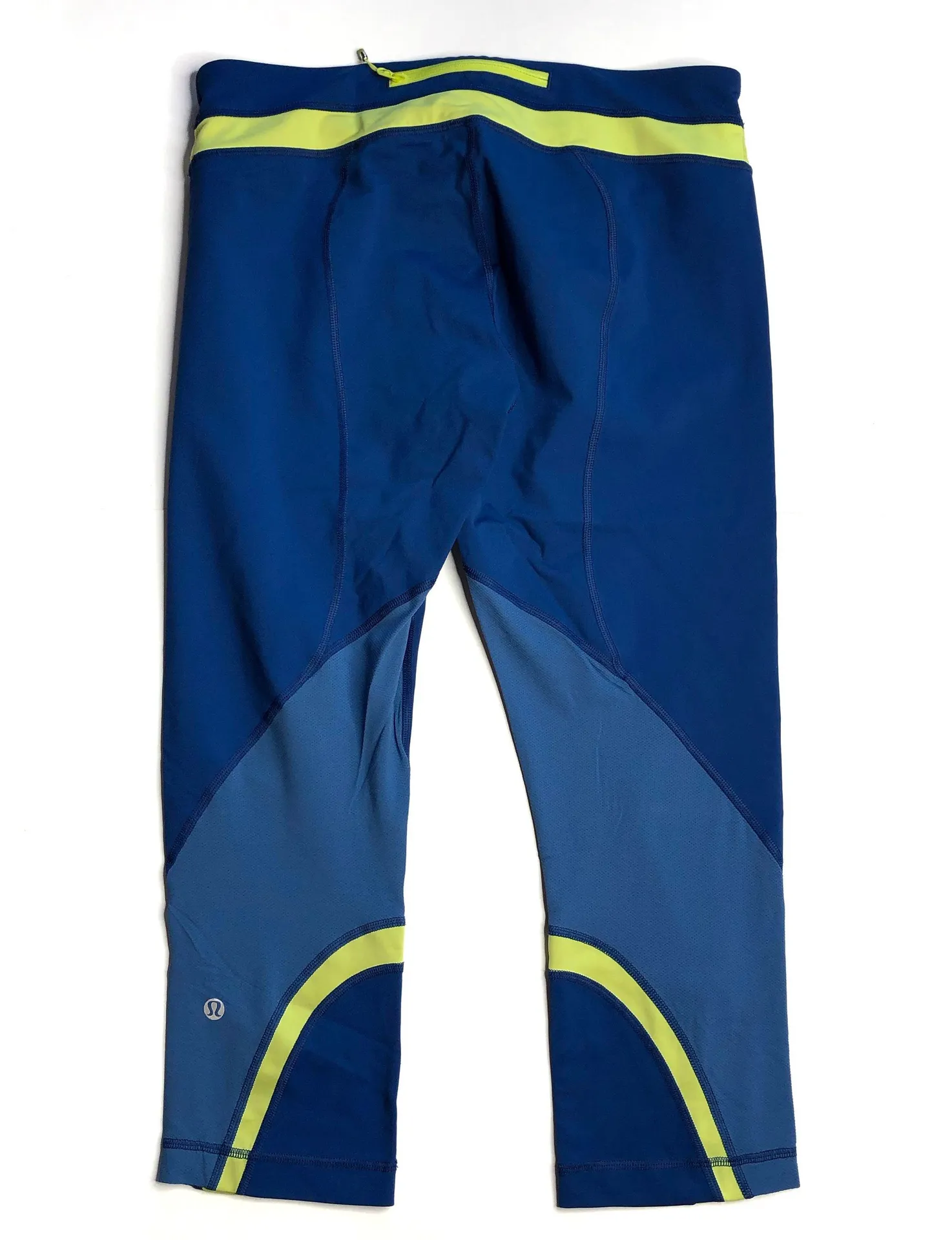 Run Inspire Crops II Blue Yellow - Image 2