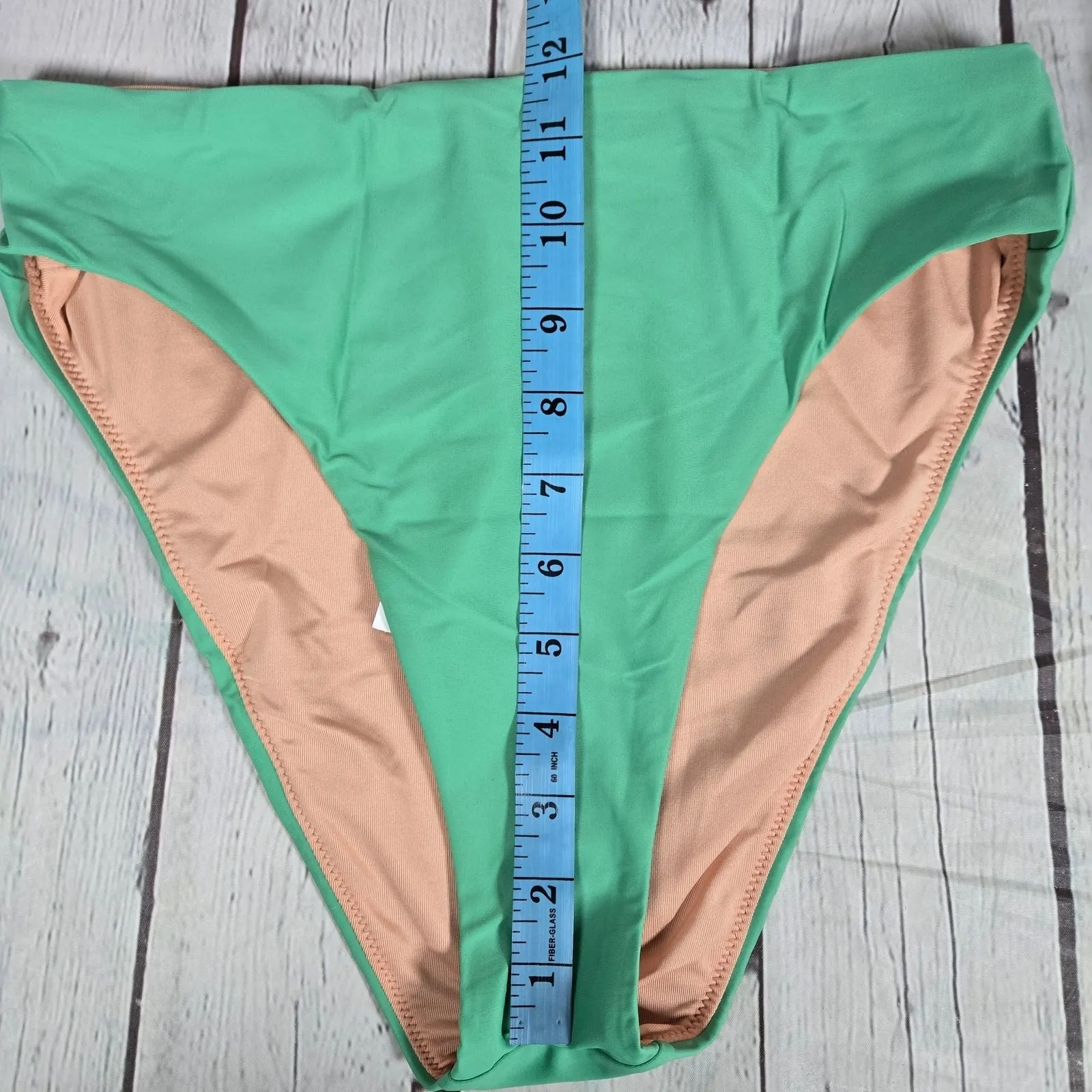 J. Crew‎ High-rise bikini bottom in Canteen Green S NWT - Image 8