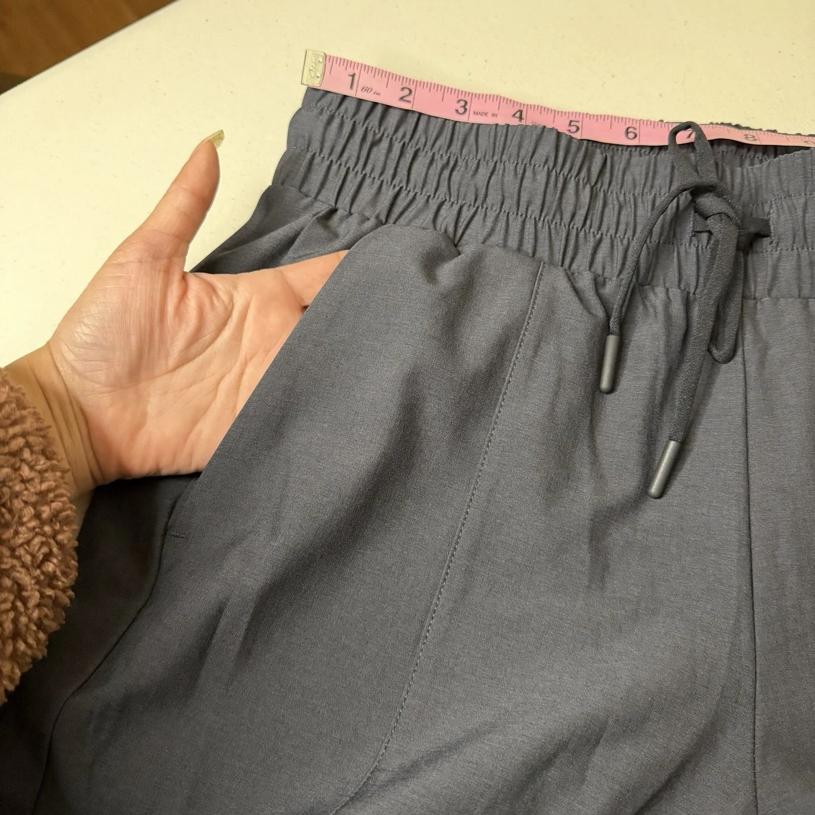 ZYIA Active Womens M Perfection Jogger Pants Charcoal Black Elastic Waist - Image 5