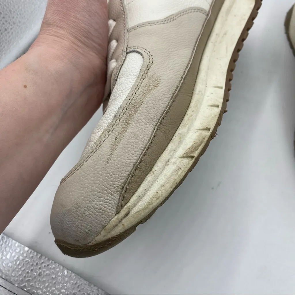 Madewell Kickoff Trainer Sneakers Low Top Old School Retro Leather Shoes Sz 10.5 - Image 6