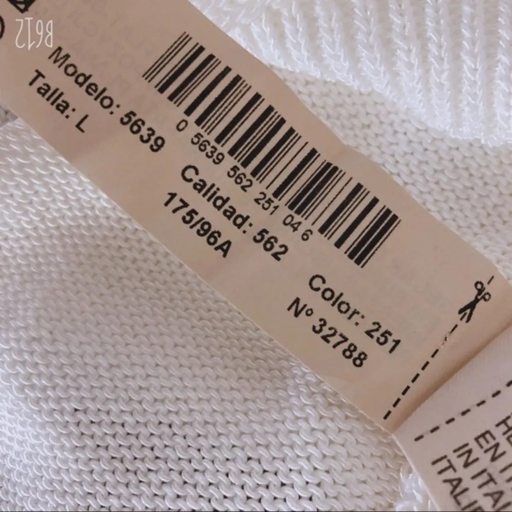 Massimo Dutti Sweater Cold-Shoulder Button-Front(Made in Italy) Size L New w/Tag - Image 9