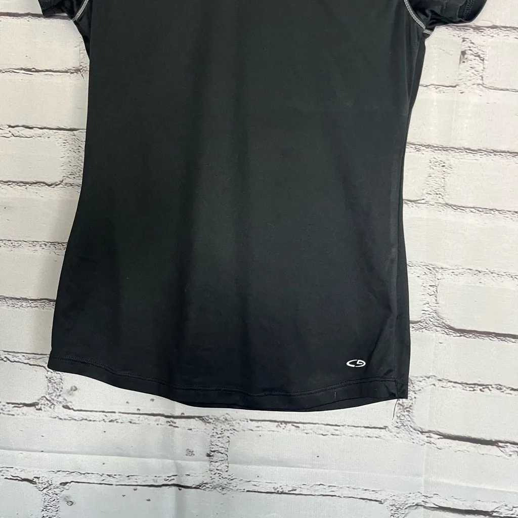 Champion Fitted Active Tee SZ S Women’s Black Gym Shirt Streetwear Athleisure - Image 4