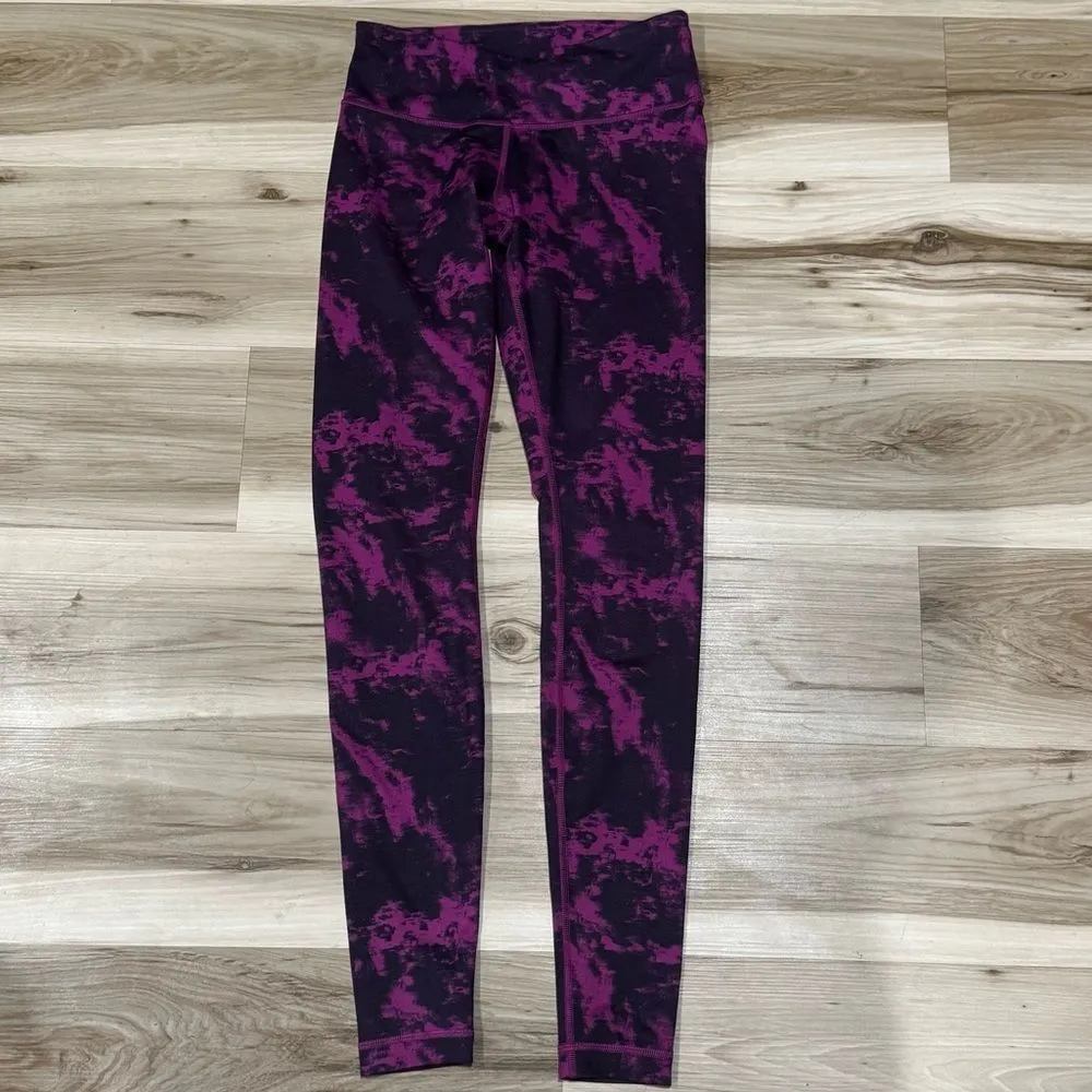 Lululemon Wunder Under Pant Full-On Luon Breezie Regal Plum Black Women’s 6 - Image 6