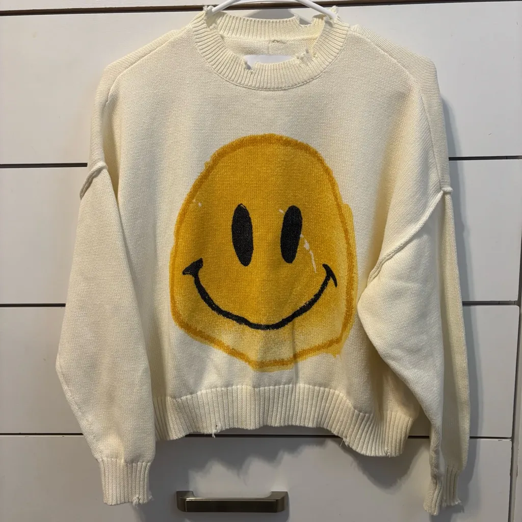 Pistola Eva Cropped Graphic Sweater - Image 2