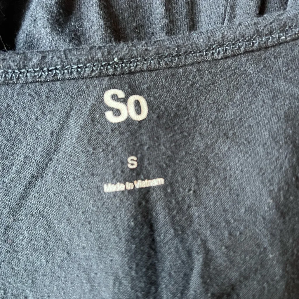 SO Black Button-Down Midi Dress - Image 3