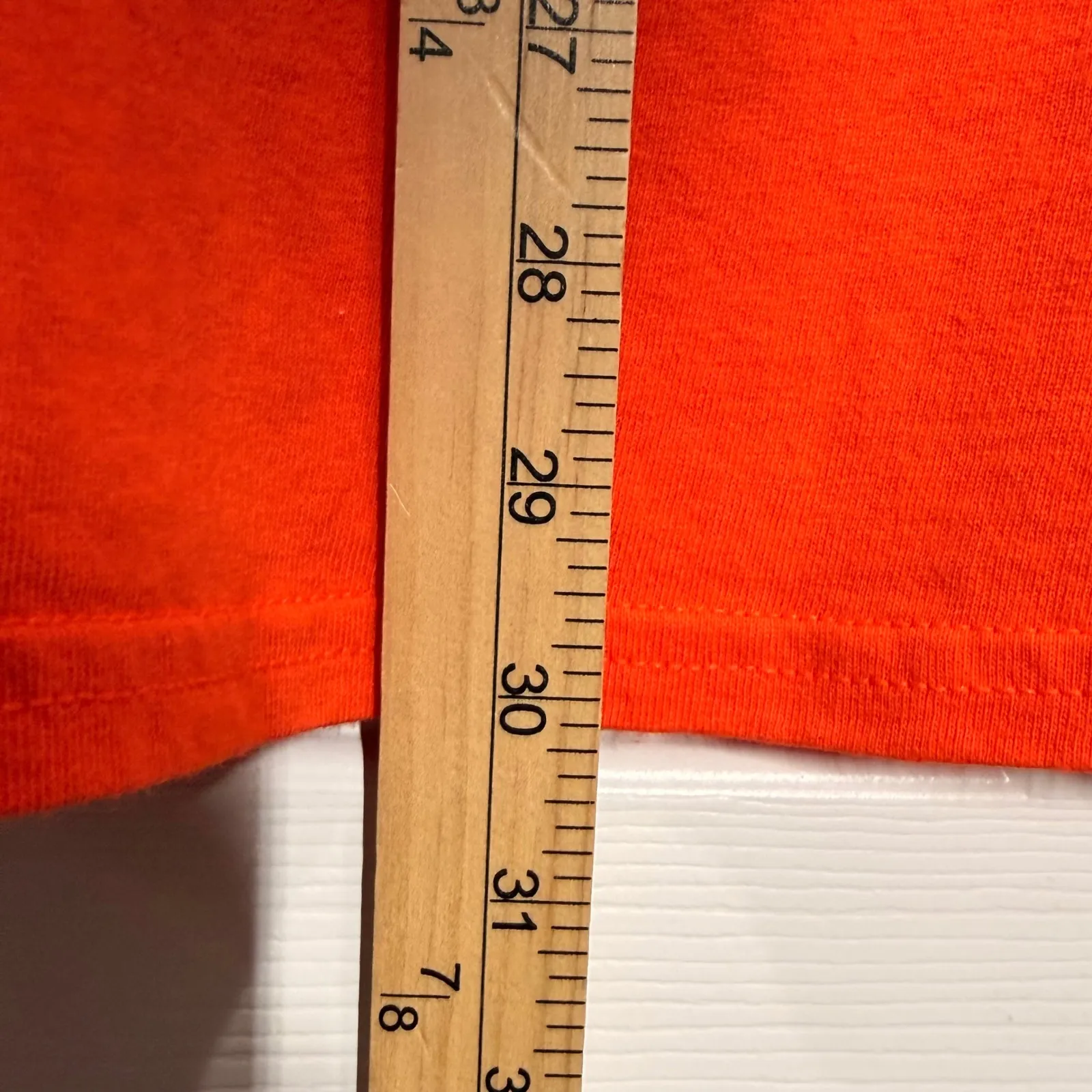 Itsa Girl Thing Orange Football Tailgates Touchdowns Graphic T Shirt XL - Image 8