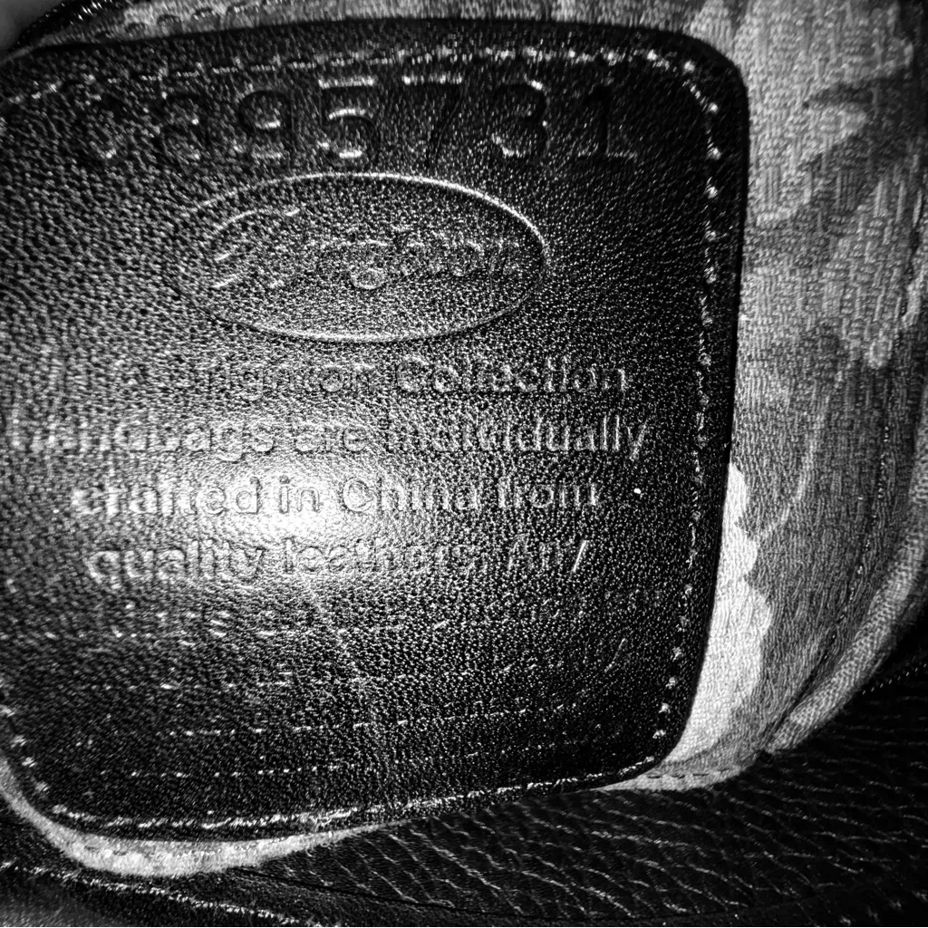 Brighton Elegant Crocodile-Embossed Shoulder Bag in Black - Image 5