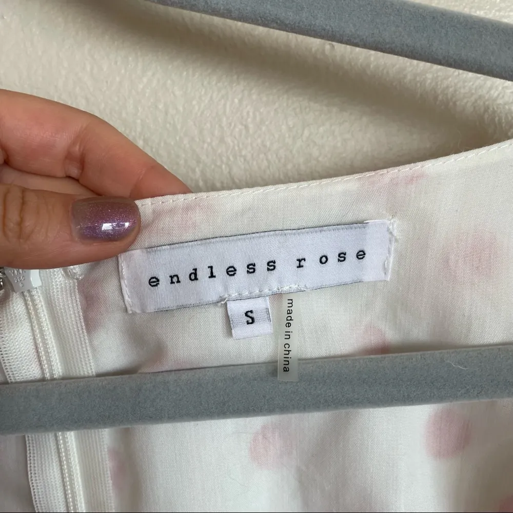 Endless Rose  Polka Dot Dress - Image 3