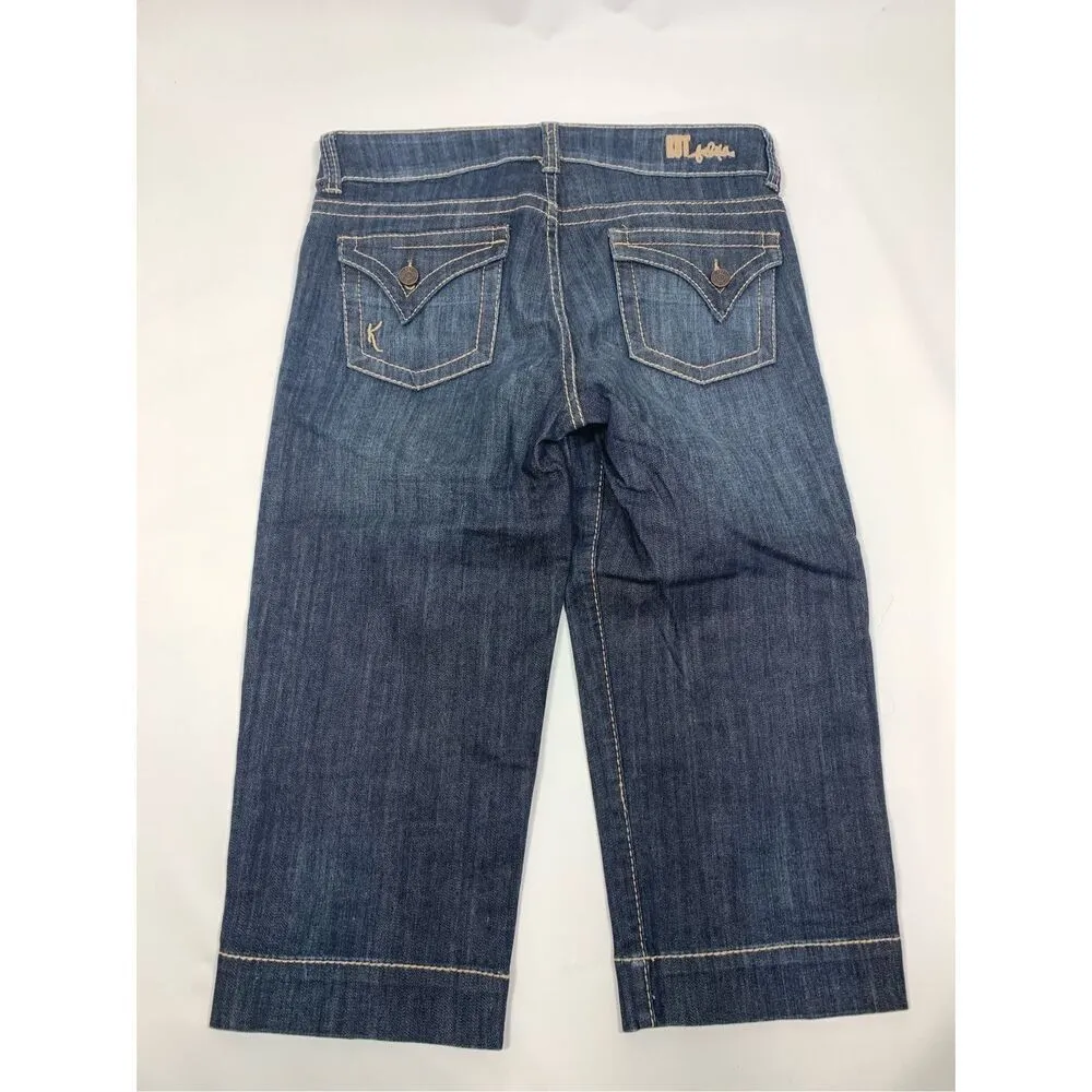 Kut for the Kloth Wide Leg Capri Size 8 - Image 8