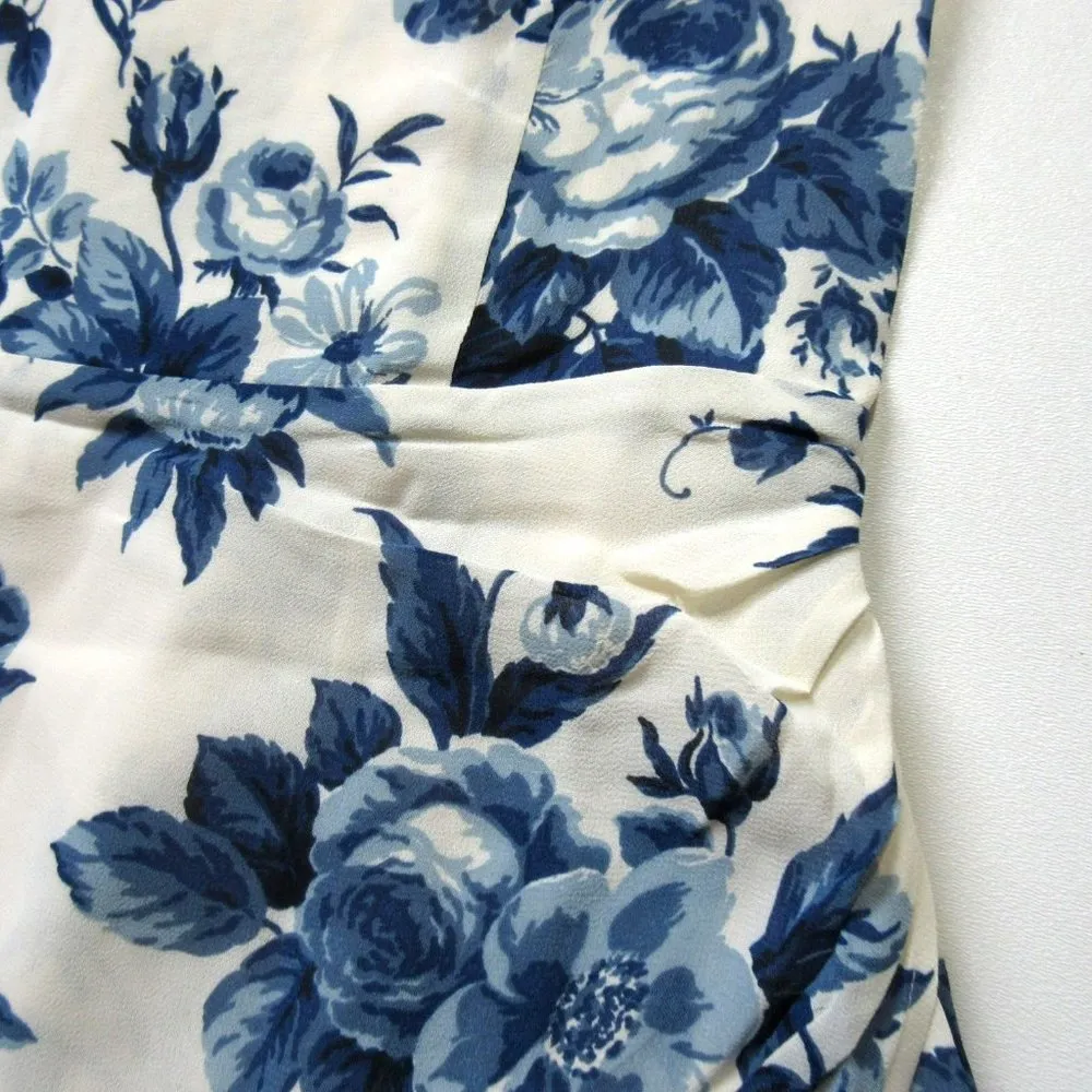 NWT Reformation Kourtney in Faye Floral Tie Strap Georgette Maxi Dress 12 - Image 6