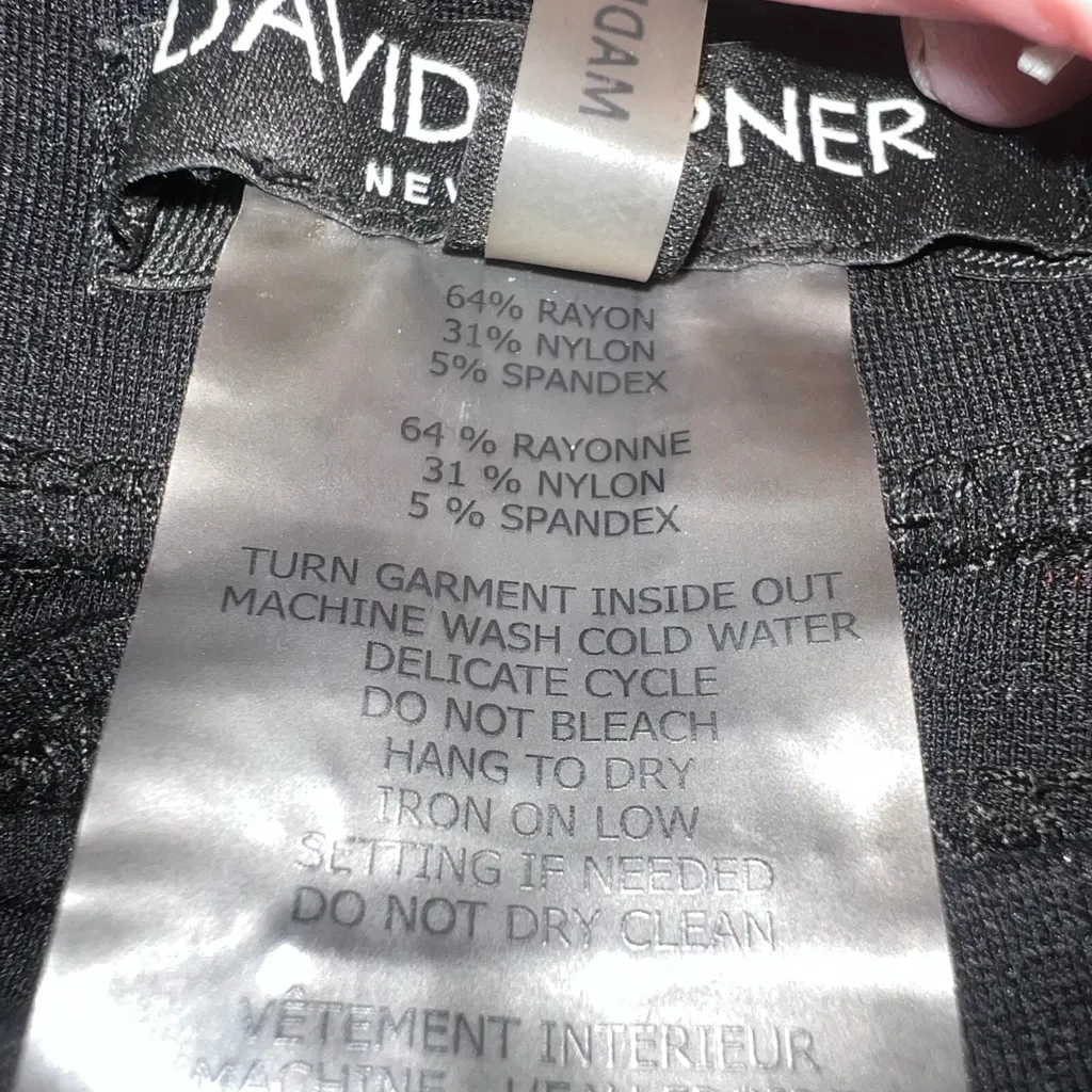 David Lerner women black slim straight legging size small waist 24 inseam 24 - Image 10