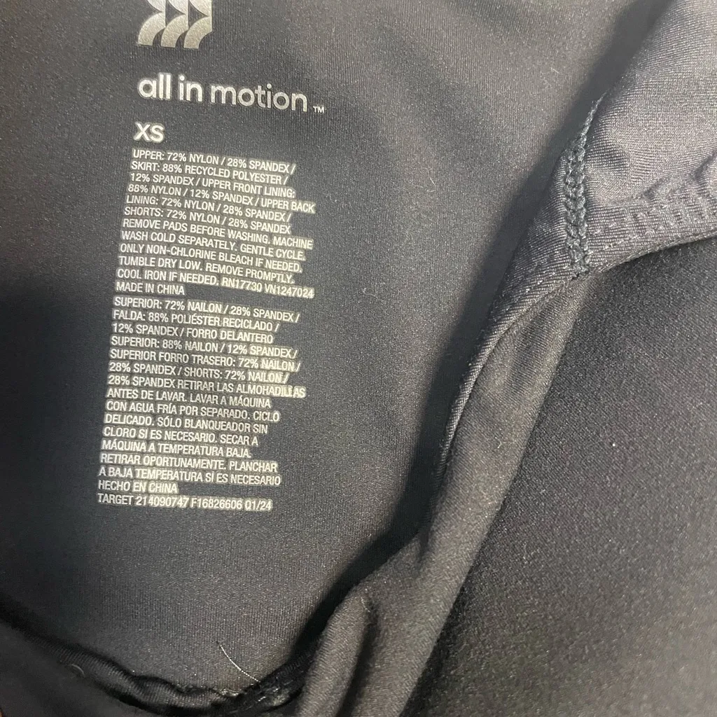 All in Motion Black‎ Mini Skirt - Image 5