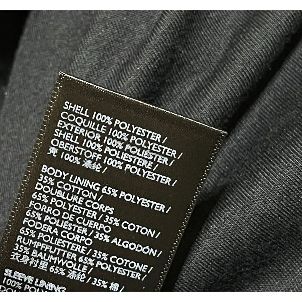 New BDG Urban Outfitters Pullover Jacket Teddy Fluffy Hood Black Size M Medium - Image 8