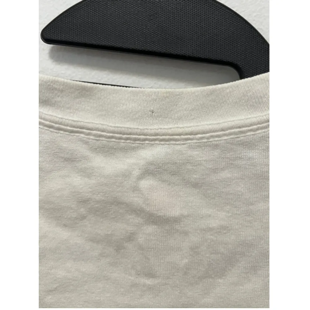 Dennis Wells Janis Joplin in their own words hand drawn white Hanes T-Shirt, S - Image 6