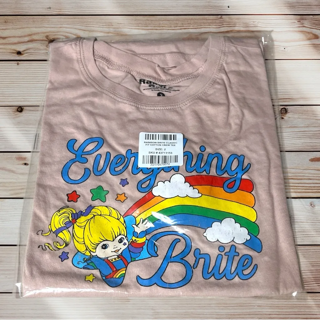 Rainbow Brite Classic Cotton Crew Tee - Image 5