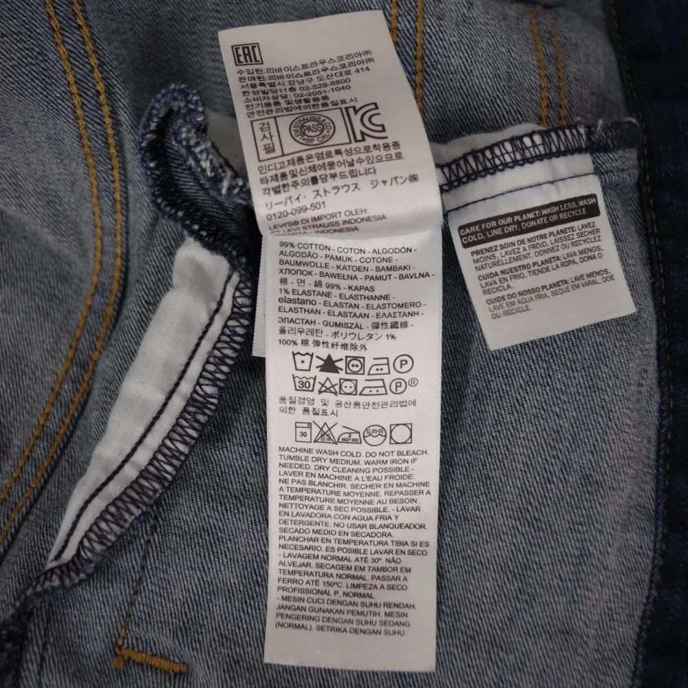 Levi's  Stretch Denim Jean Jacket XS - Image 3