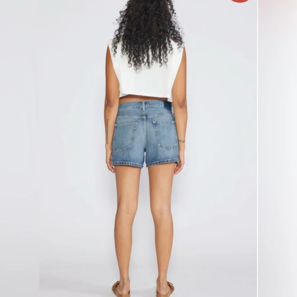 Etica Jules go to shorts, size 27, blue denim, NWOT - Image 3