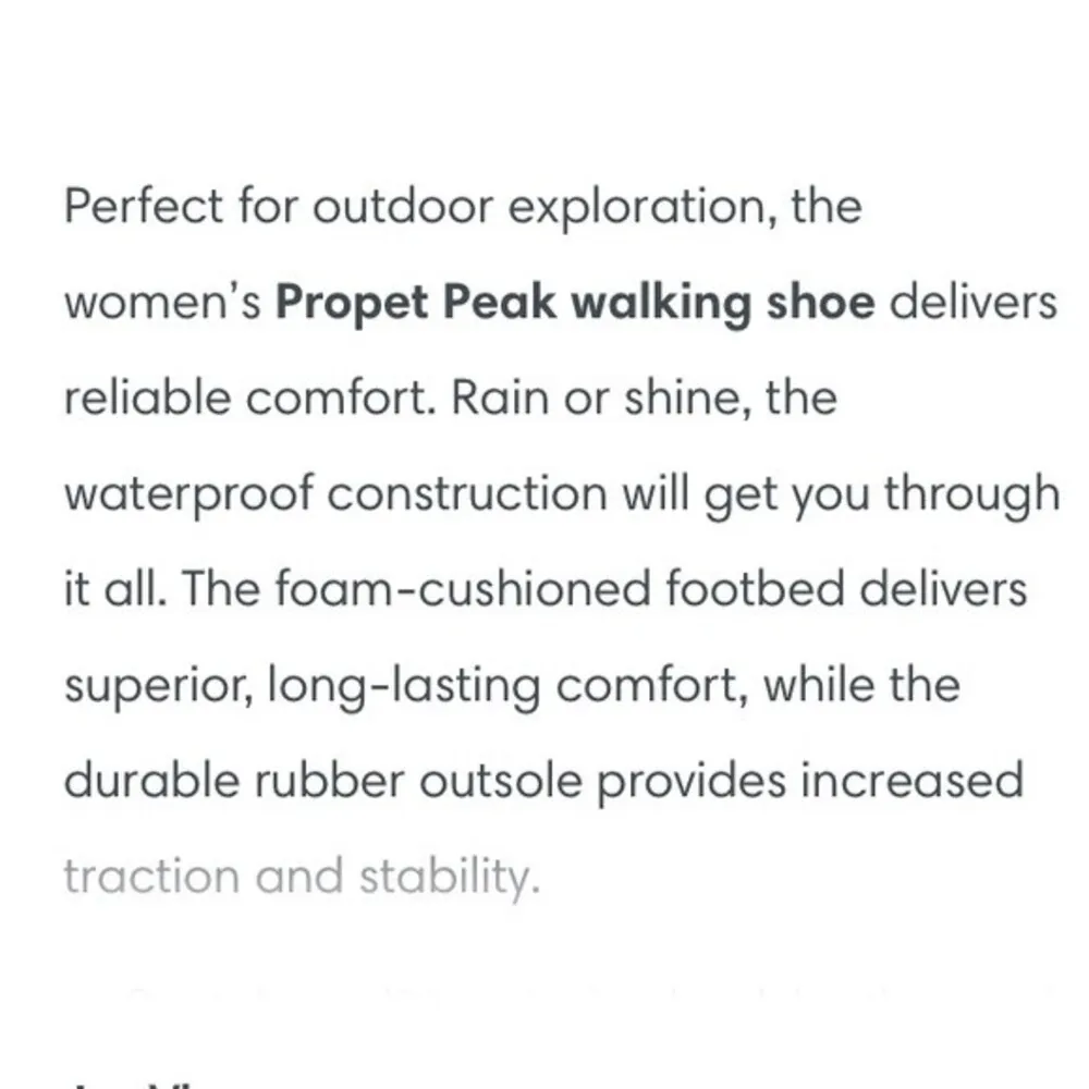 Propet Grey & Pink Waterproof Athletic Sport Sneaker Shoes 8 NEW - Image 9