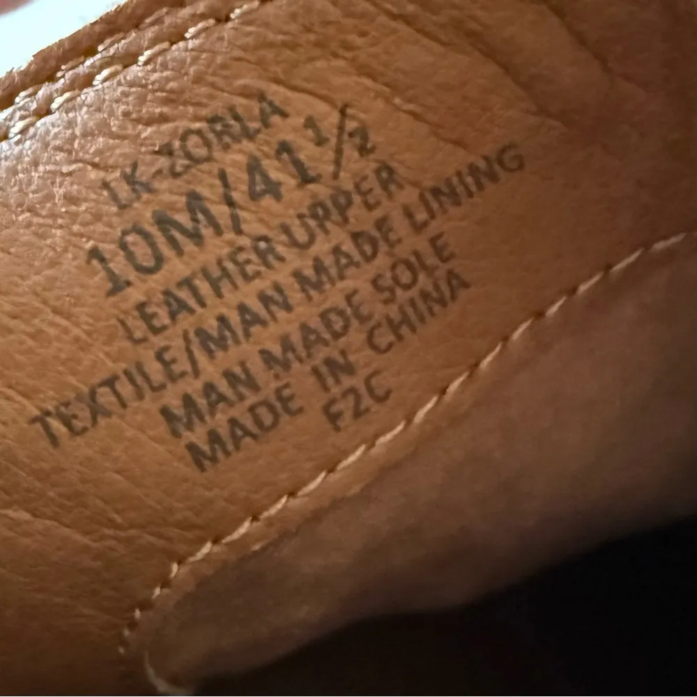 Lucky Brand NWOB Zorla Bootie Women's 8 M Roasted Leather Wedge - Image 7