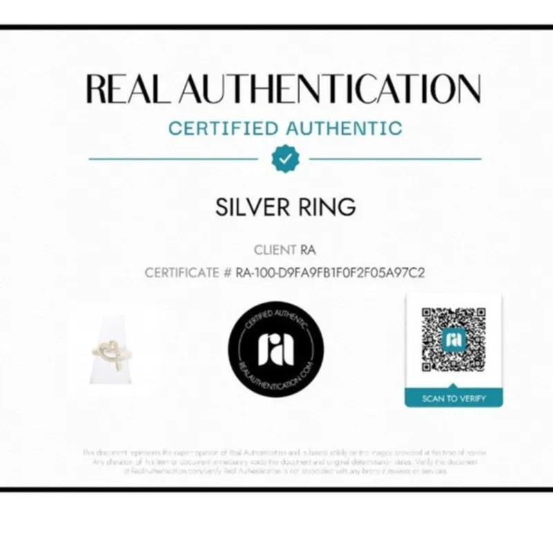 Tiffany & Co. Paloma Picasso Sterling Silver Loving Heart Ring - Size 4.5 - Image 6