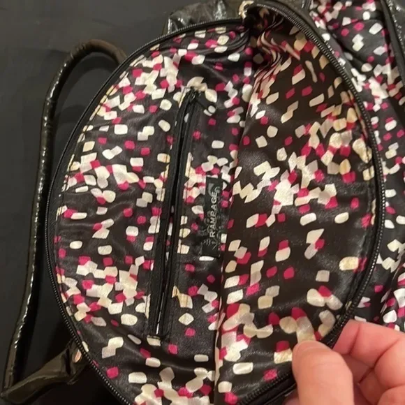 Rampage Houndstooth Wool Purse Black &‎ White - Image 5