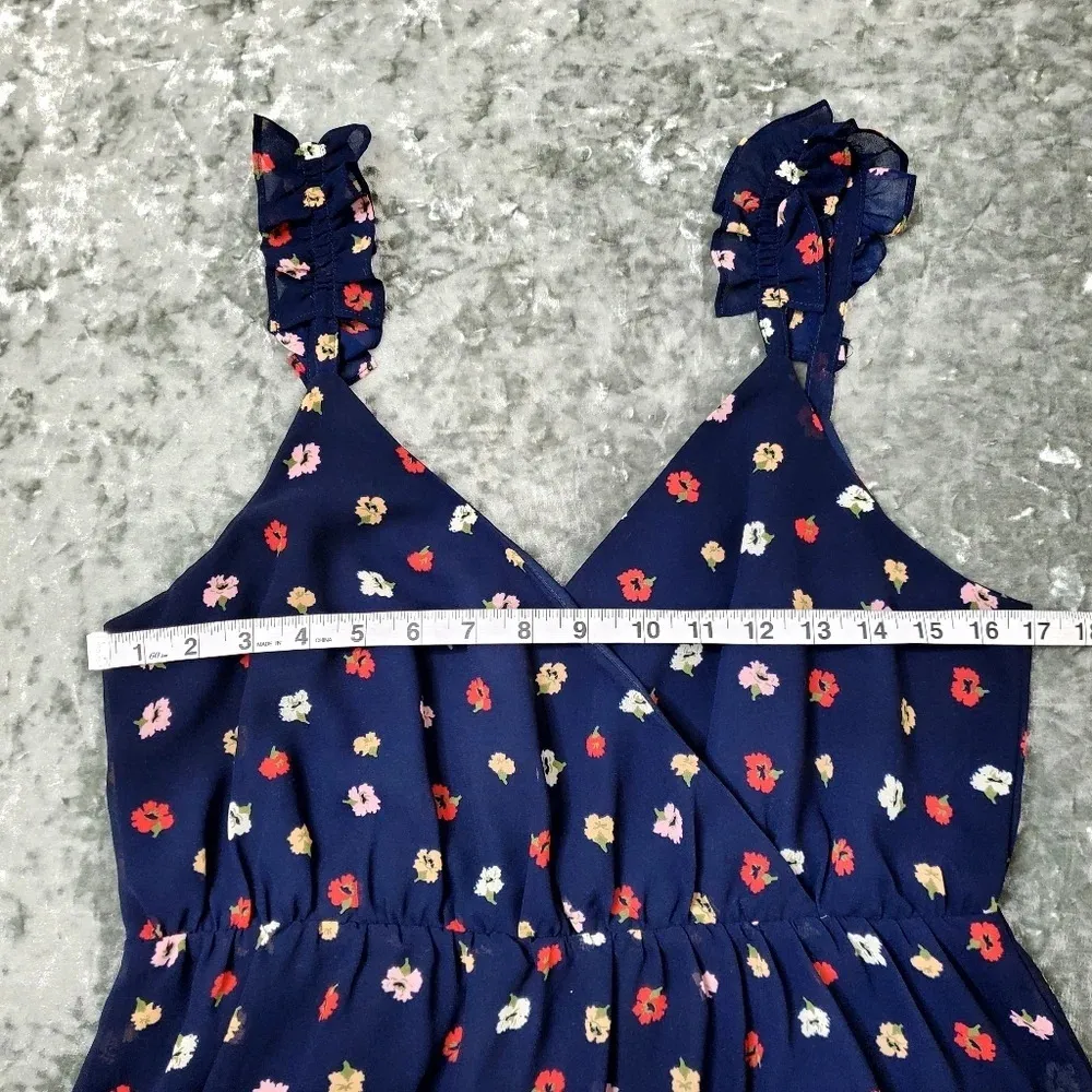 Madewell Ruffle-Strap Confetti Floral Dress - Image 5