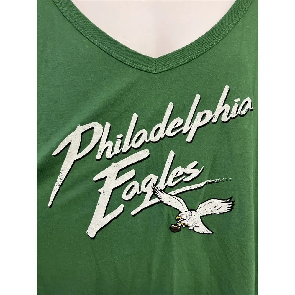 Majestic Women’s Philadelphia Eagles Barkley 26 Long Sleeves V-Neck T-shirt- 2XL - Image 3