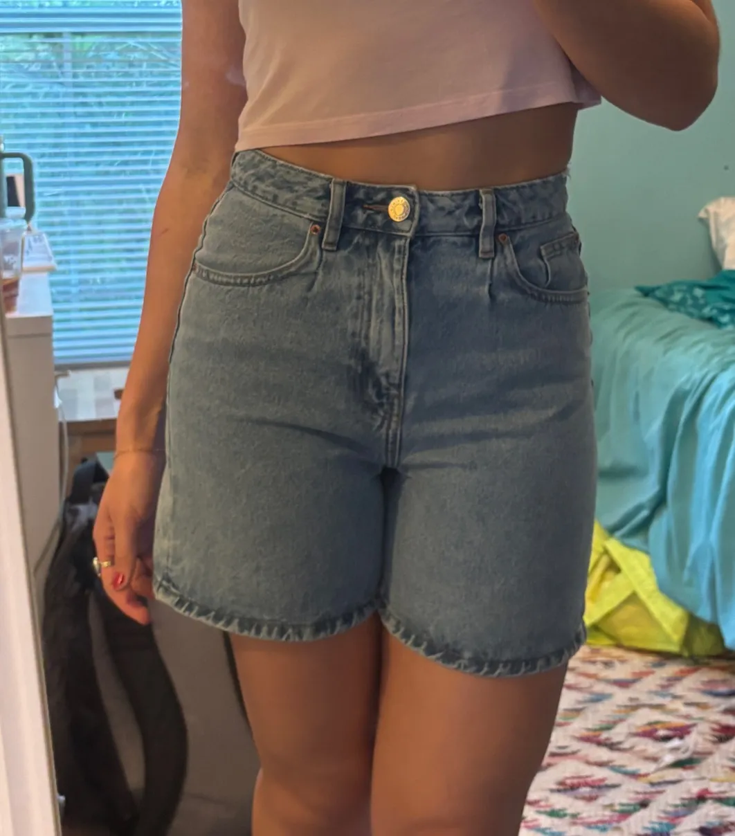 Dad Denim Jean Shorts - Image 4