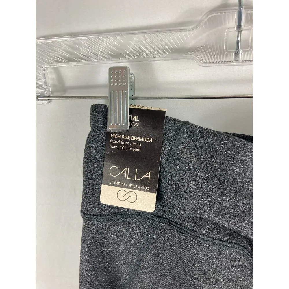 NWT Calia Essential High Rise Bermuda Biker Shorts Grey Size Small Gray - Image 7