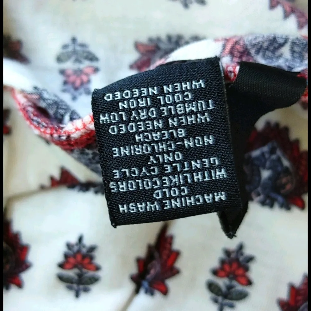 No Comment Boho Print Paisley Floral Maxi Skirt - Image 8