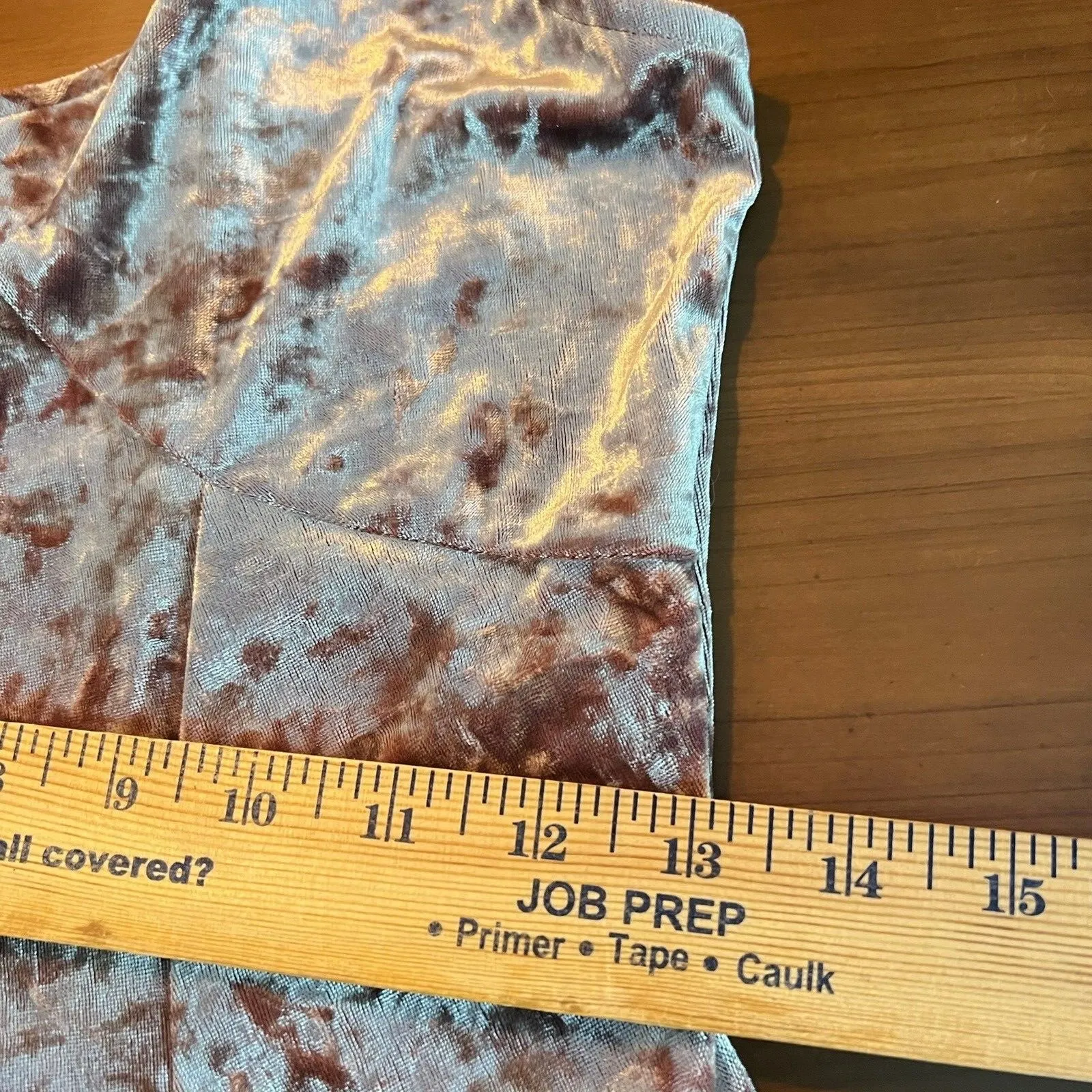 AMERICAN EAGLE Crushed Velvet Mini  Babydoll Skater Dress Y2K Sz Small Fairycore - Image 9