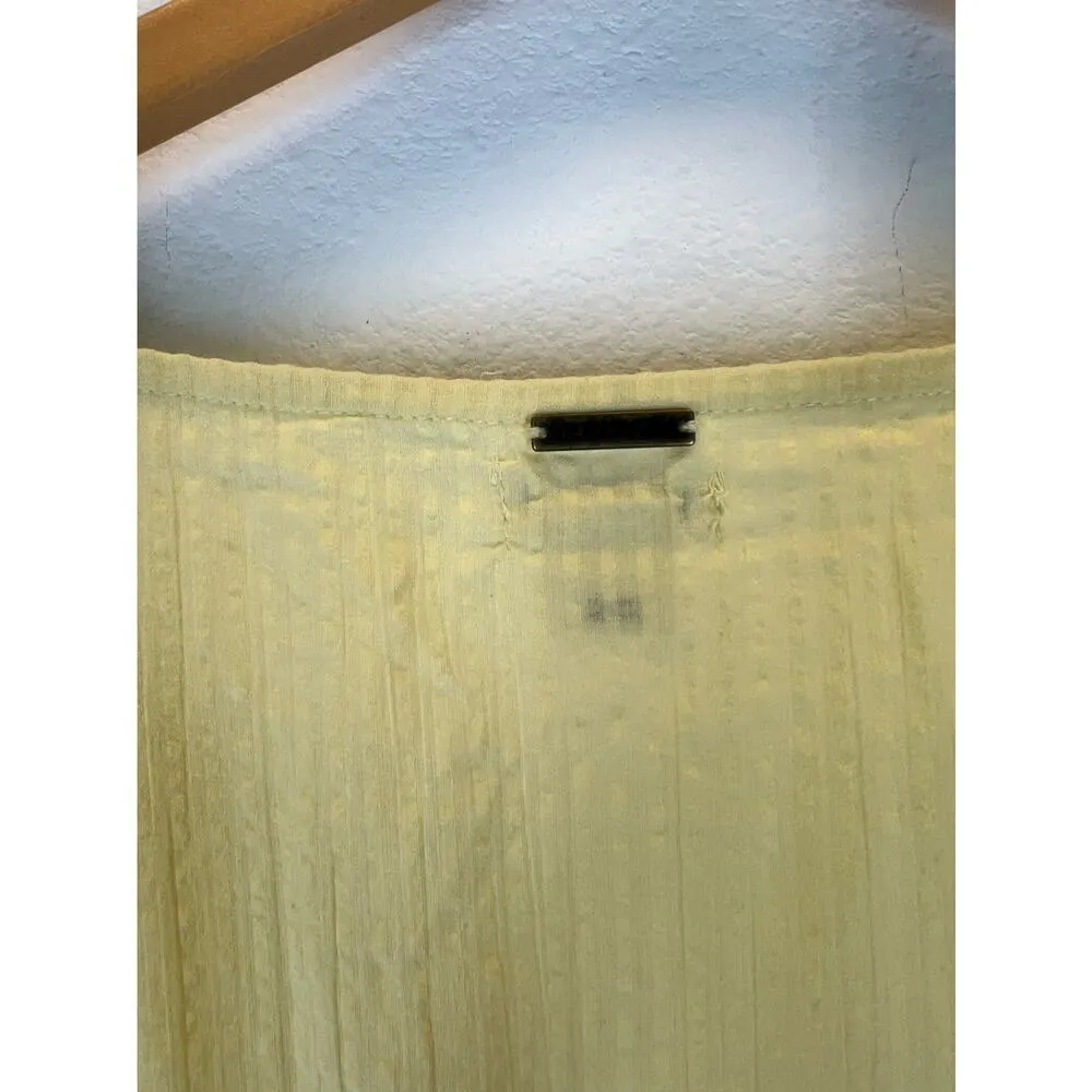 Billabong “Sun Valley” Romper V-neck Puff Sleeve Shorts Outfit Yellow - Image 8