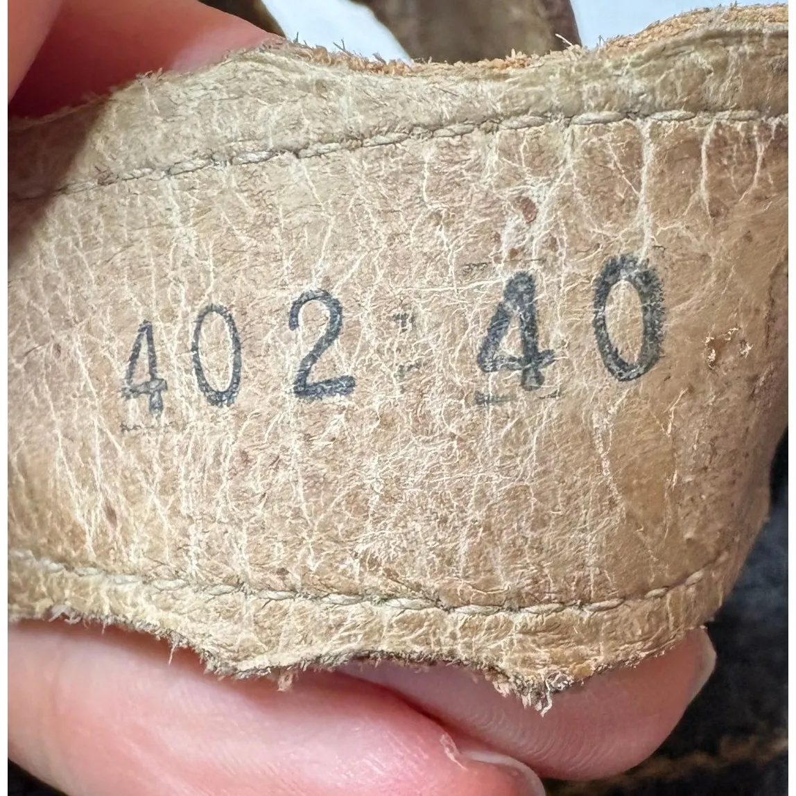 El Naturalista Women's Colorblock Leather Strappy Slide Sandals Boho Retro 40 Black Size 9 - Image 9