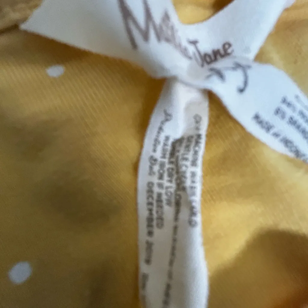 Matilda Jane Polka Dot Make Memories Tee in Mustard - Image 10
