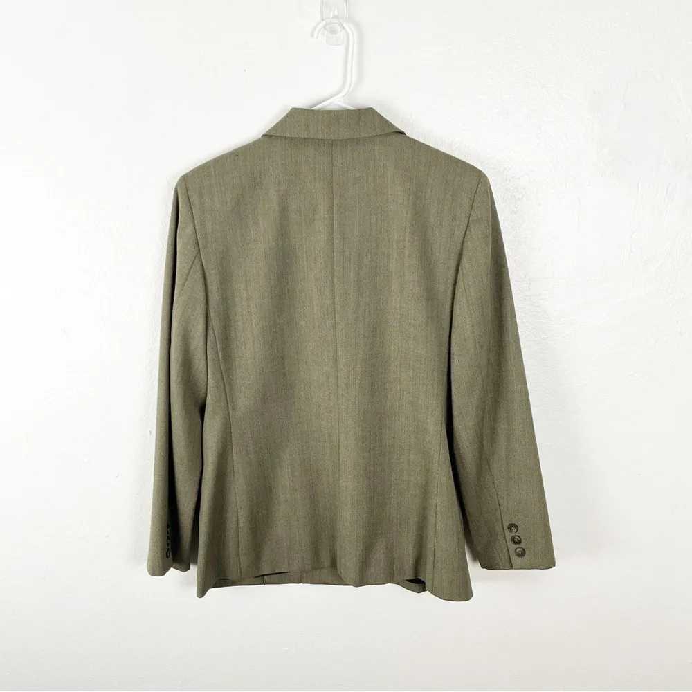 RAFAELLA 100% Pure New Wool Lined Long Sleeves Blazer, Size 10 - Image 2