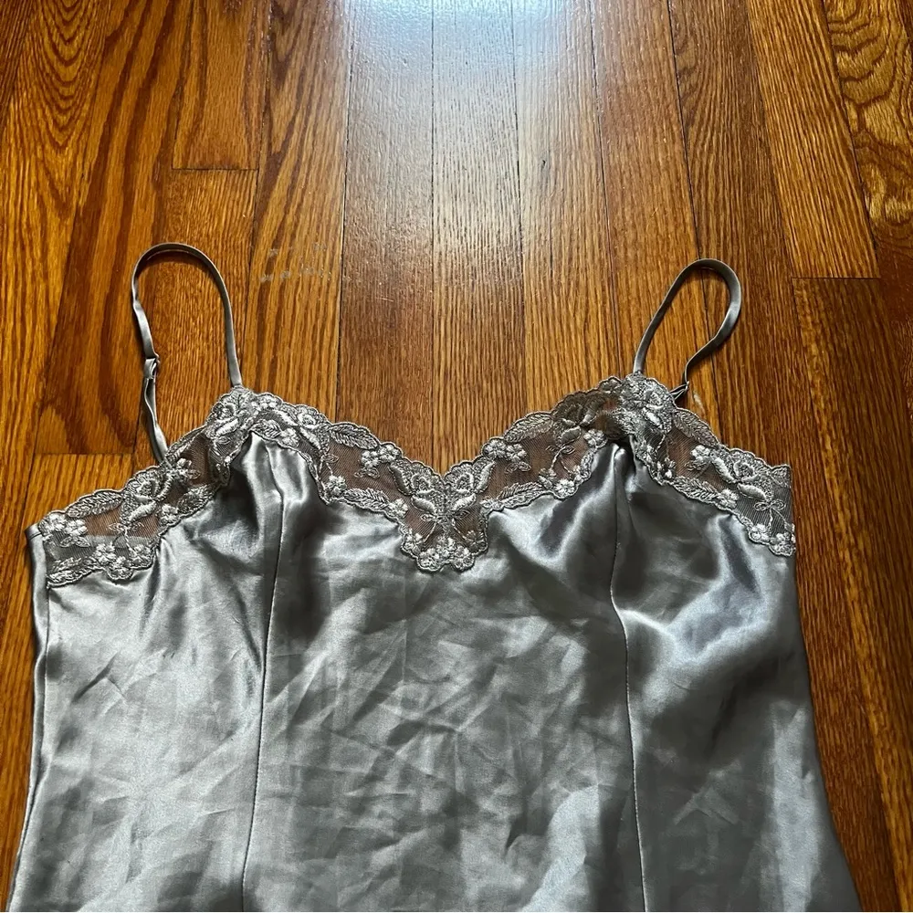 Vintage Victoria secret champagne colored slip dress size medium - Image 5