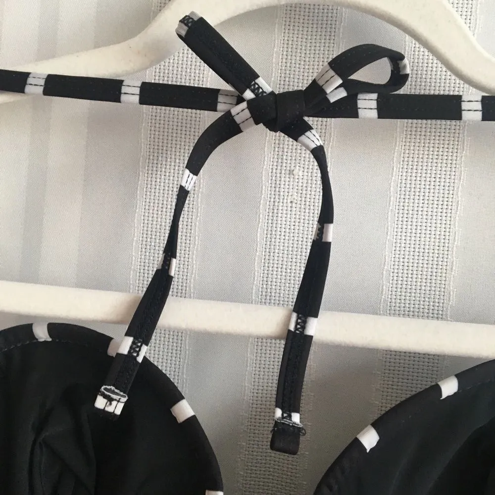 ModCloth Harper One-Piece Floral Swimsuit Black - Image 8