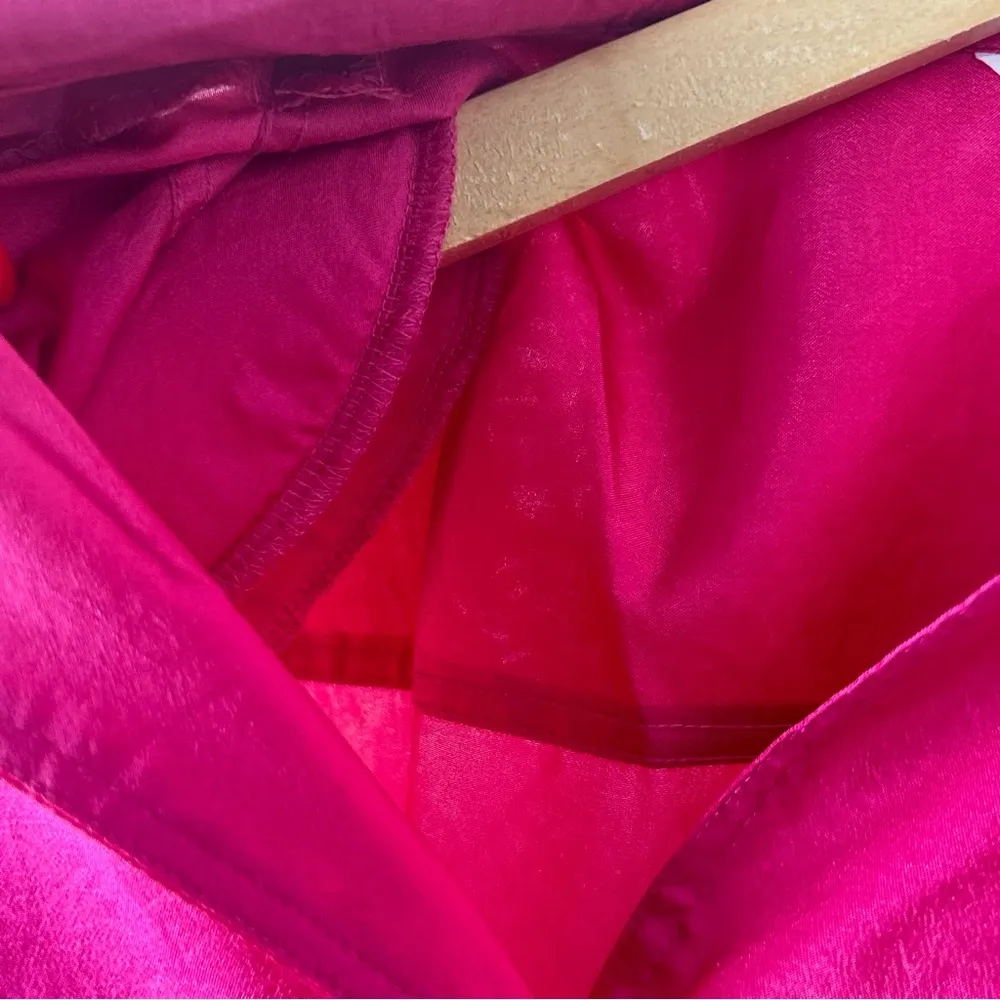 Ship ‘n Shore VTG Pink Gold Button Short Sleeve Blouse DEADSTOCK NWT Size 8 - Image 11