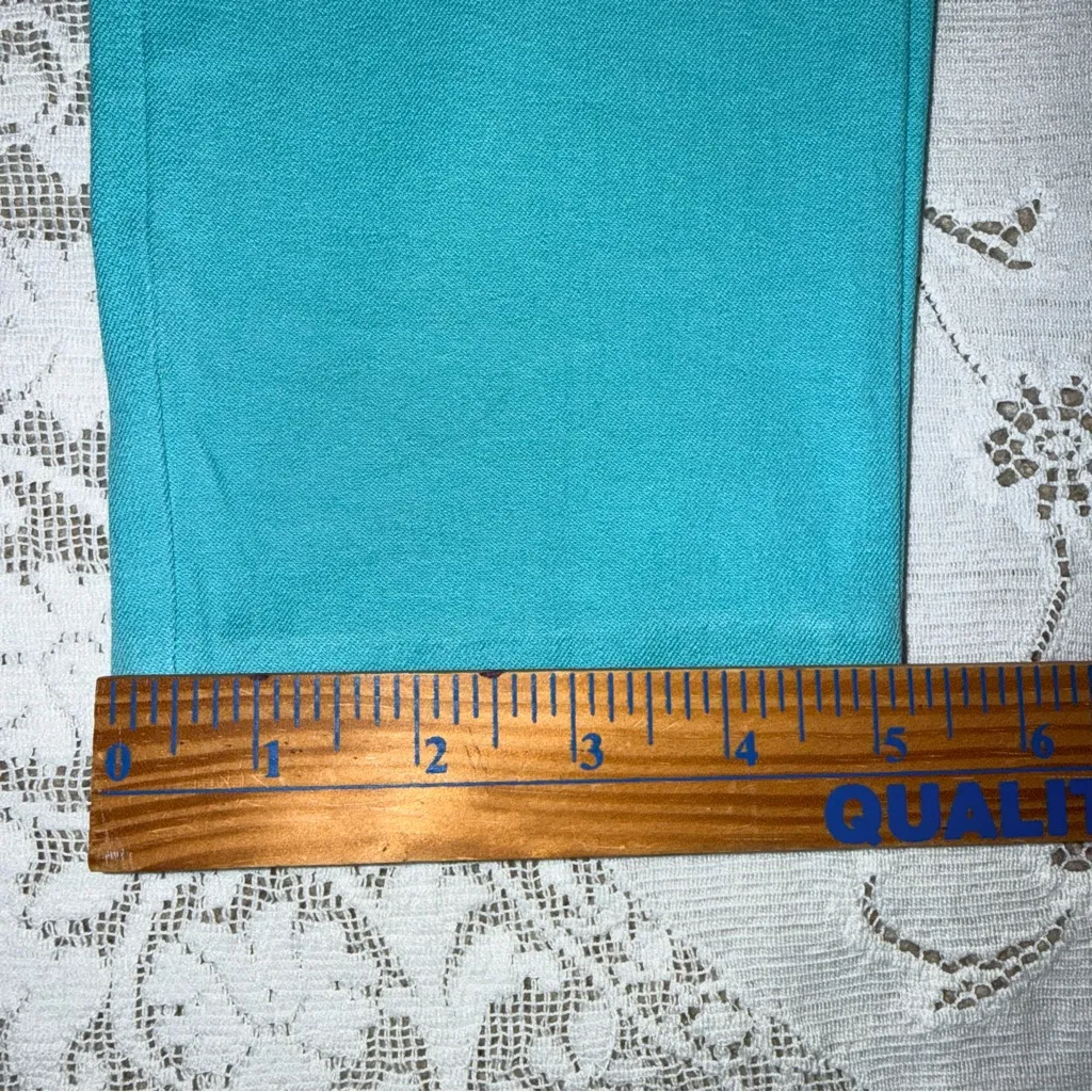 Old Navy Pixie Pants Teal Blue Green NWT size 0 - Image 10