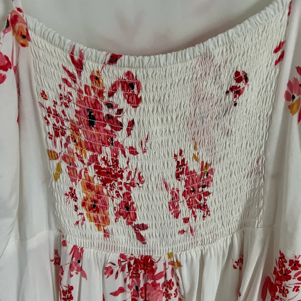 Gap White Floral Spaghetti Strap Sundress - Image 3